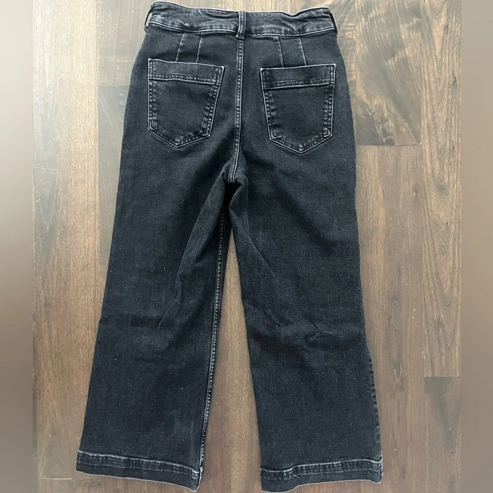 Anthropologie x Pilcro - The Skipper Wide Leg Cropped Jeans - Size 27 - Picture 6 of 6